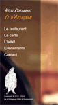 Mobile Screenshot of ledartagnan-hotel-vicfezensac.com